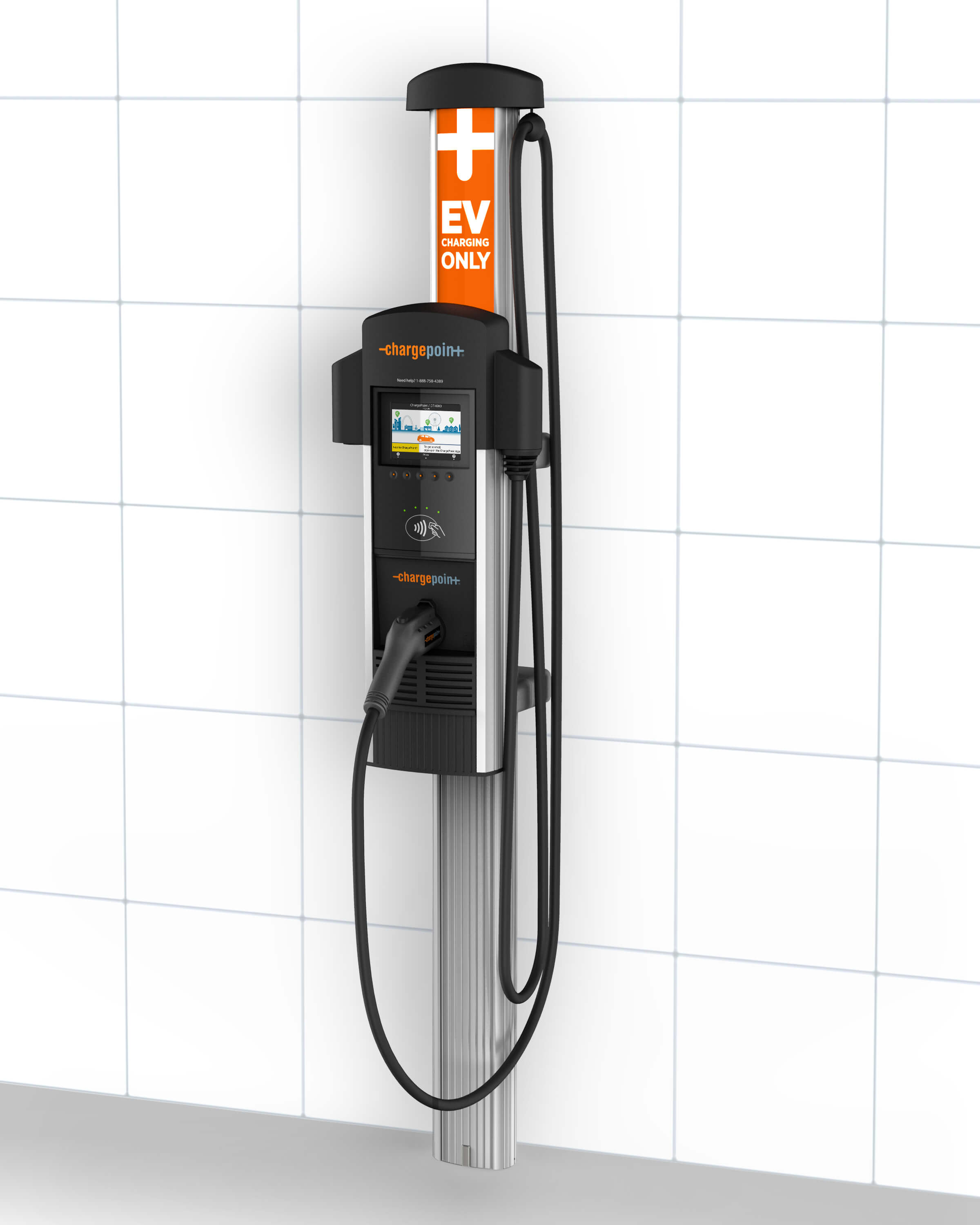 Level 2 EV Commercial Charging Station ChargePoint
