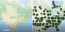 Then and Now: ChargePoint Network