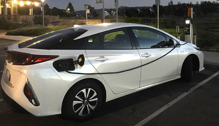 Toyota prius prime level 2 charger discount