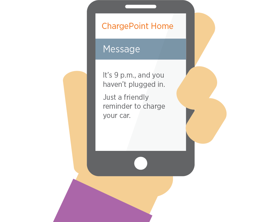 Setting Reminders to Plug In with ChargePoint Home | ChargePoint