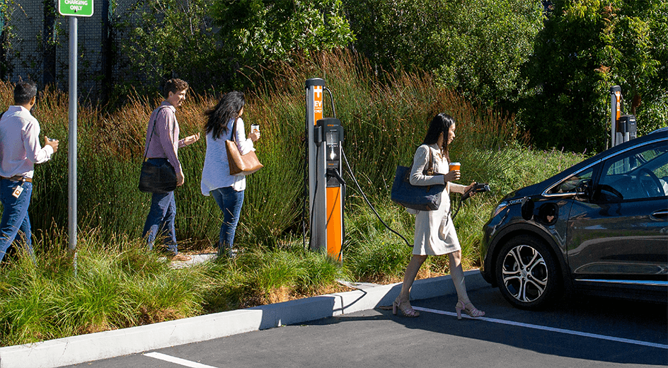 Commercial EV chargers