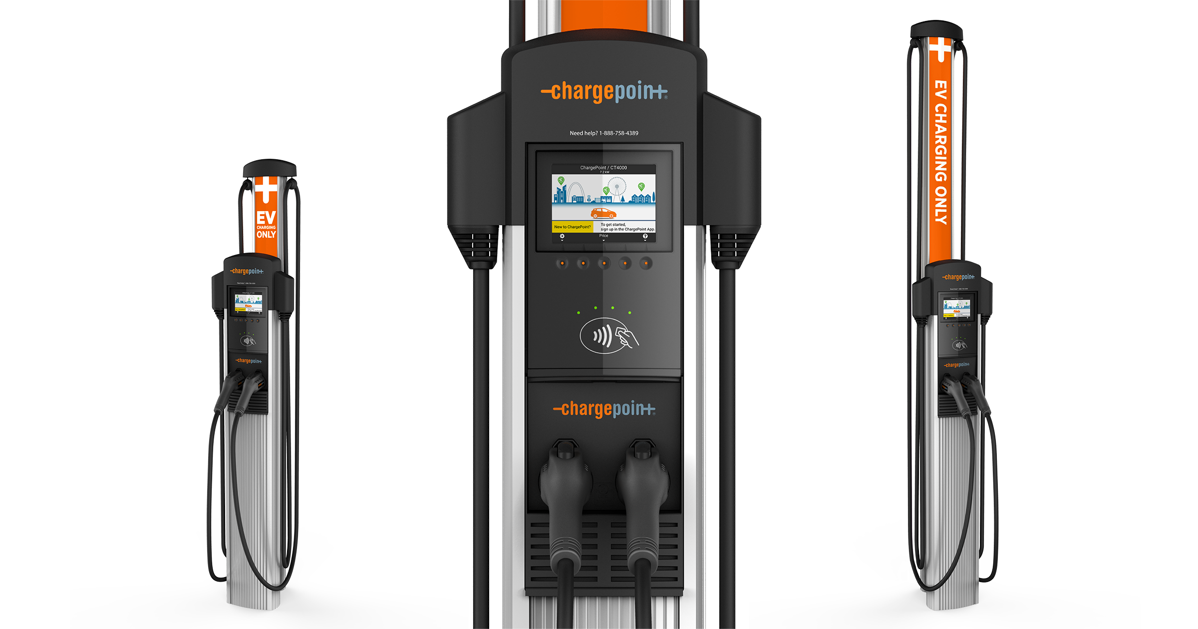 CT4000: 30A Dual Port Level 2 EV Charger