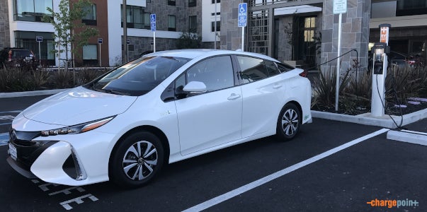 Charging the Prius Prime