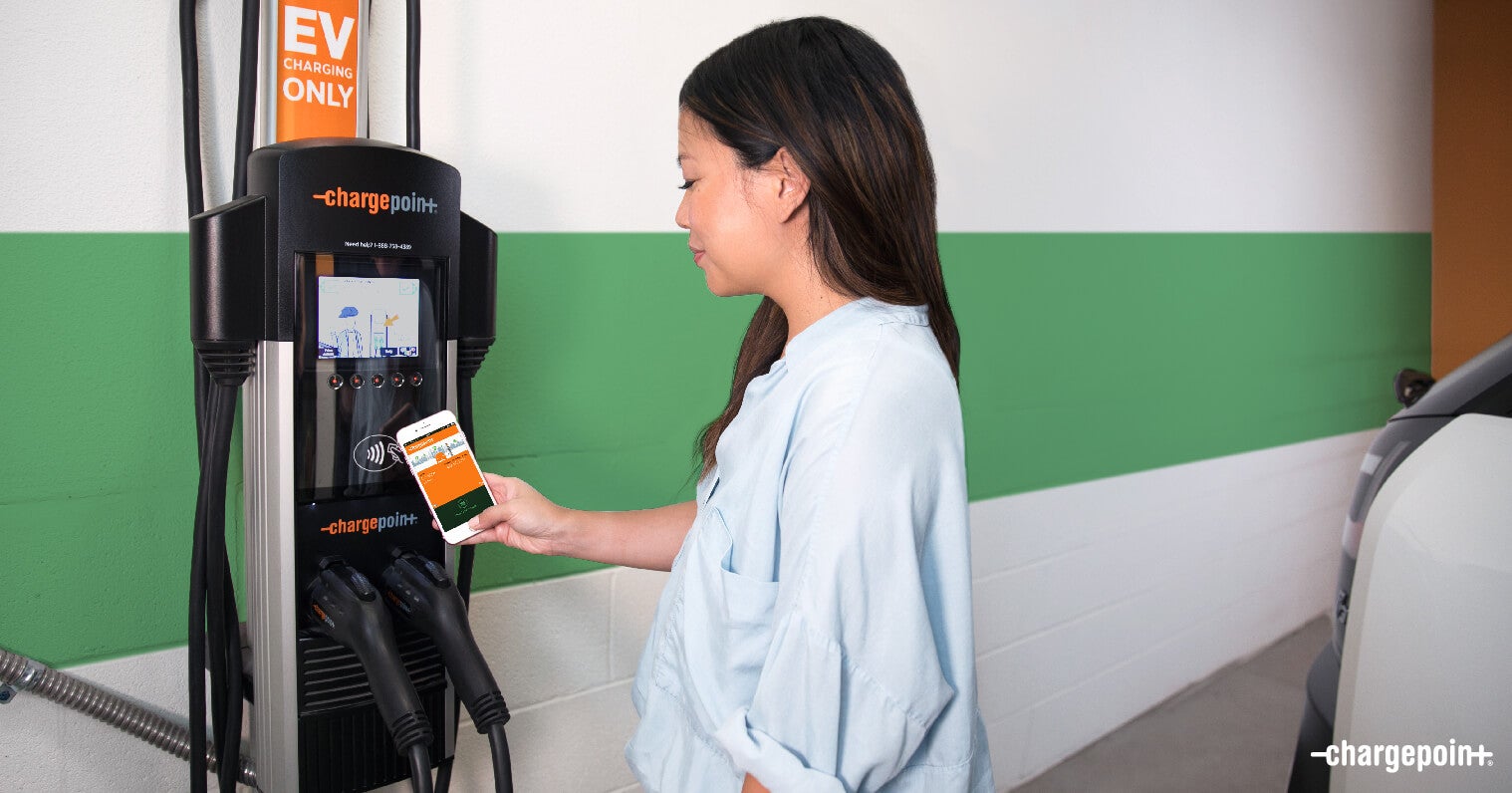 It's Easy to Charge an EV on ChargePoint
