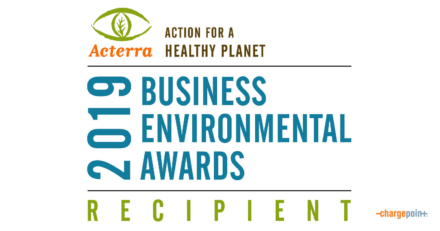ChargePoint Wins Acterra Business Environmental Award
