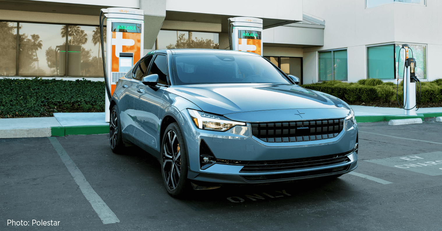 Five perspectives on the EV driving experience in a Polestar 2