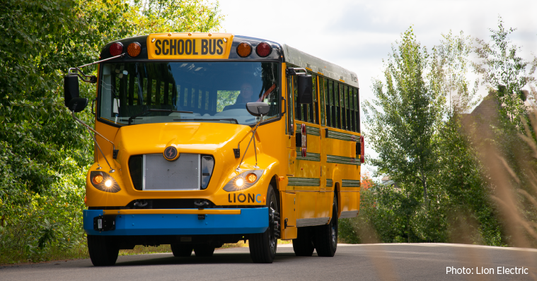 Charging electric school buses