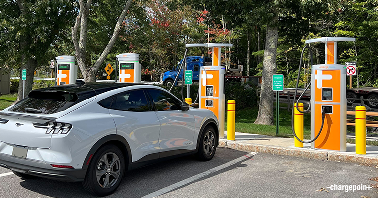 ChargePoint DC fast charging