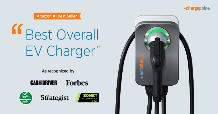 ChargePoint Home Flex voted Best Overall EV Charger