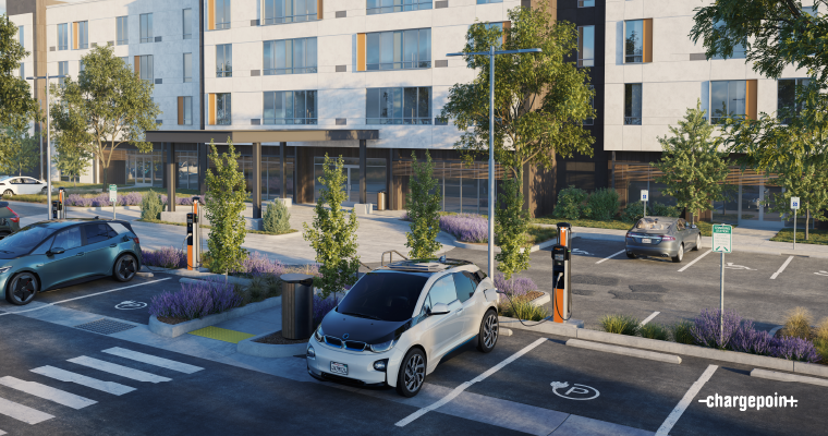 EV charging on ChargePoint solution