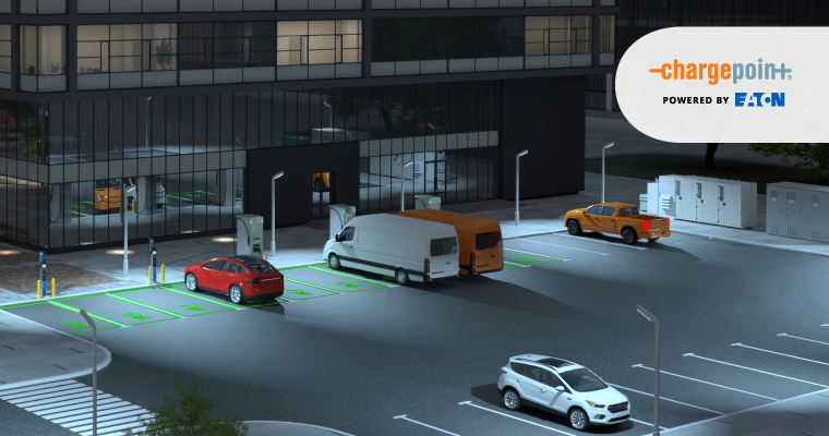 ChargePoint and Eaton