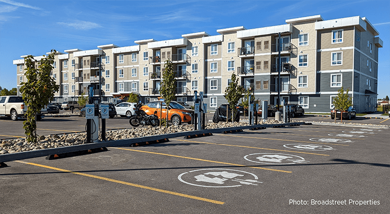 Broadstreet Properties offre la recharge de véhicules électriques