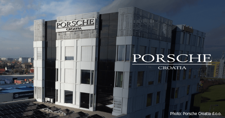 Porsche Croatia building