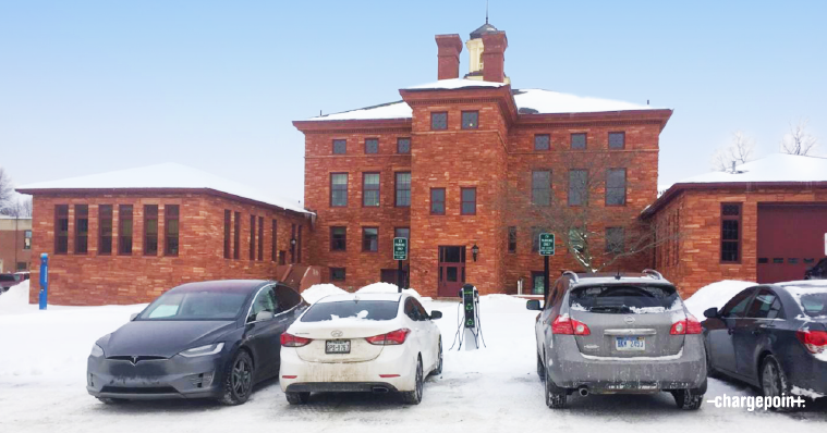 charging at Clarkson University