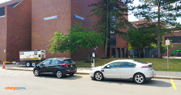 charging at University of Buffalo