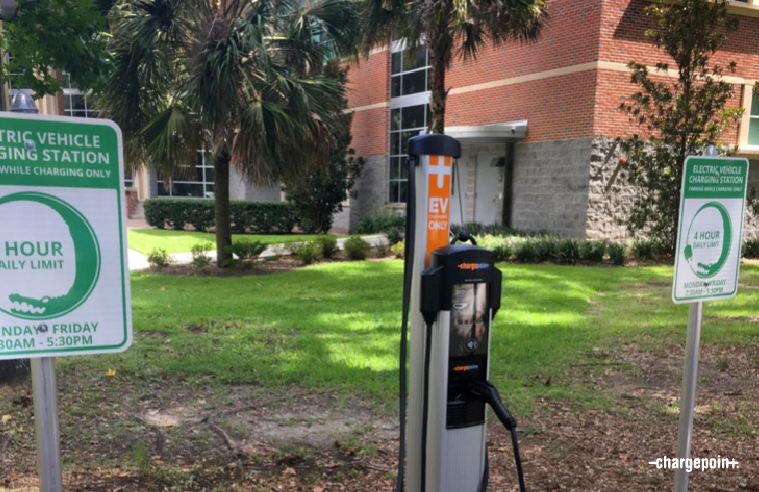 charging at University of Florida