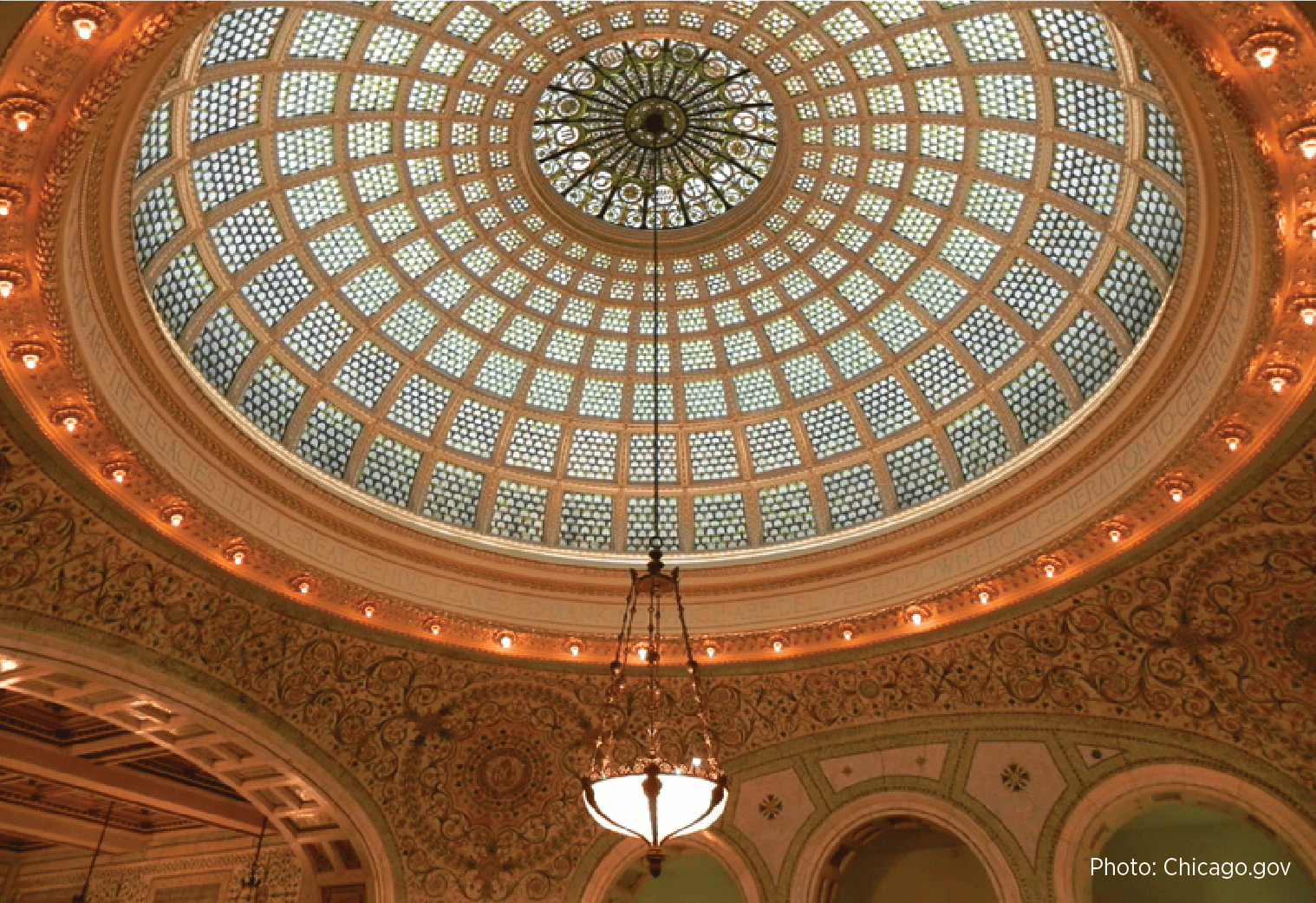 Tiffany Dome, Chicago