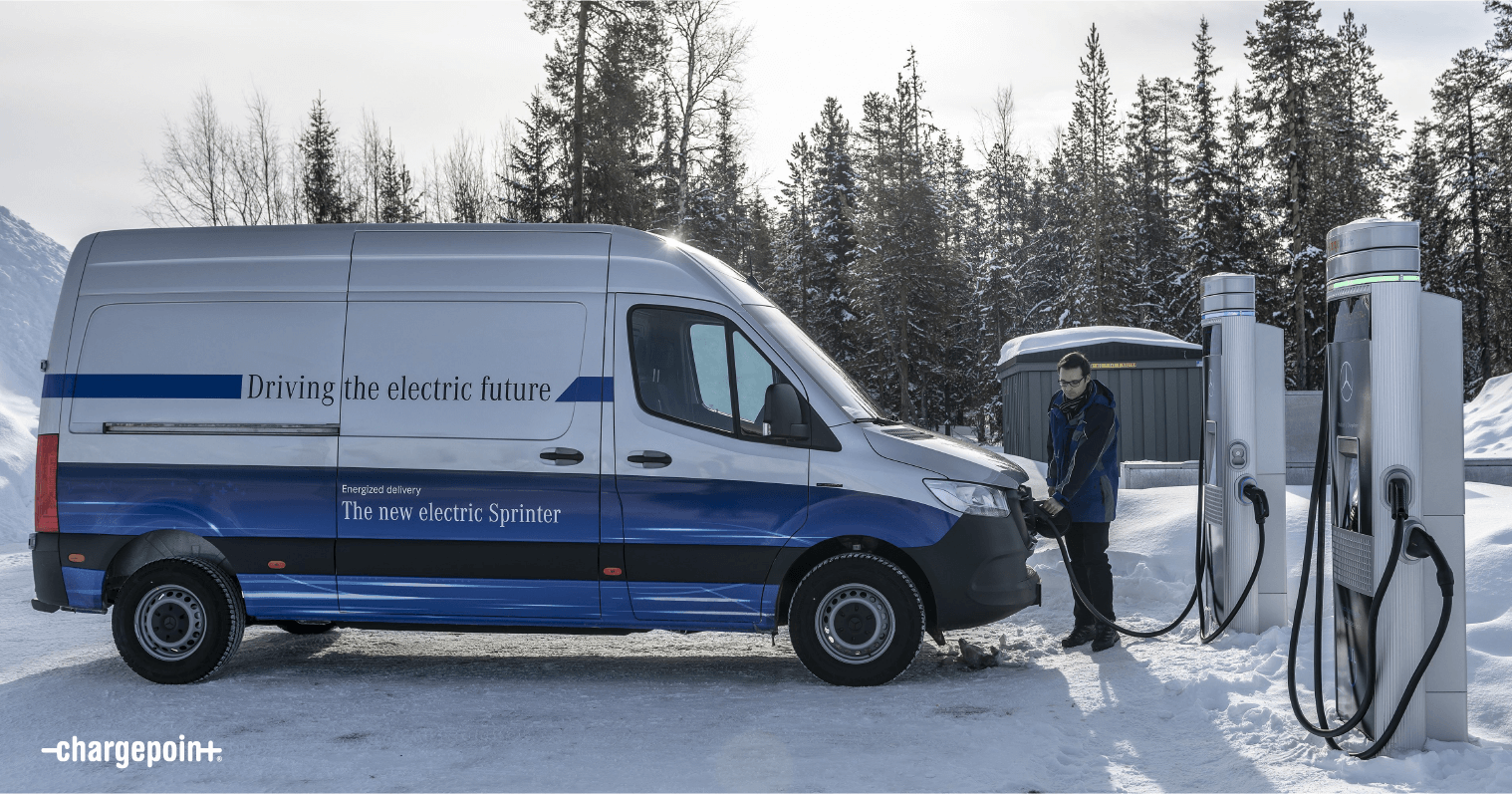 Bornes ChargePoint Express 250 chez Daimler