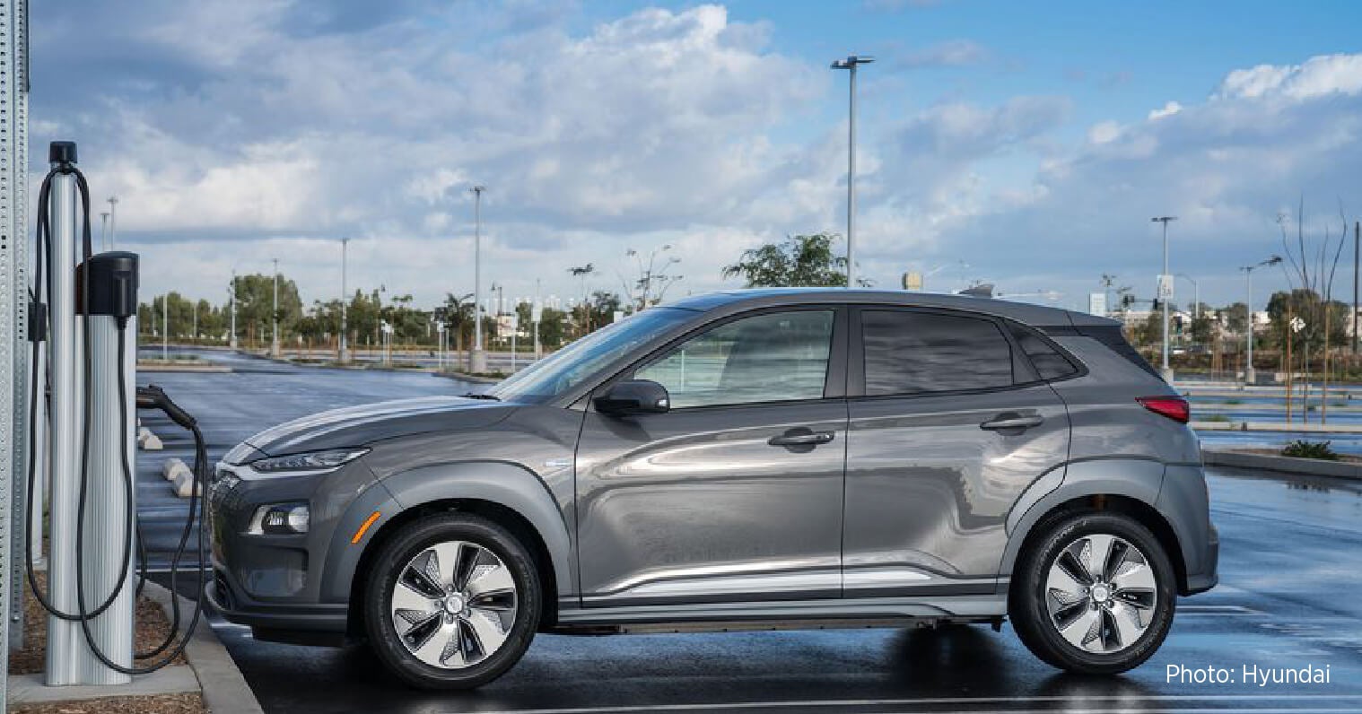 Hyundai Kona EV Charging