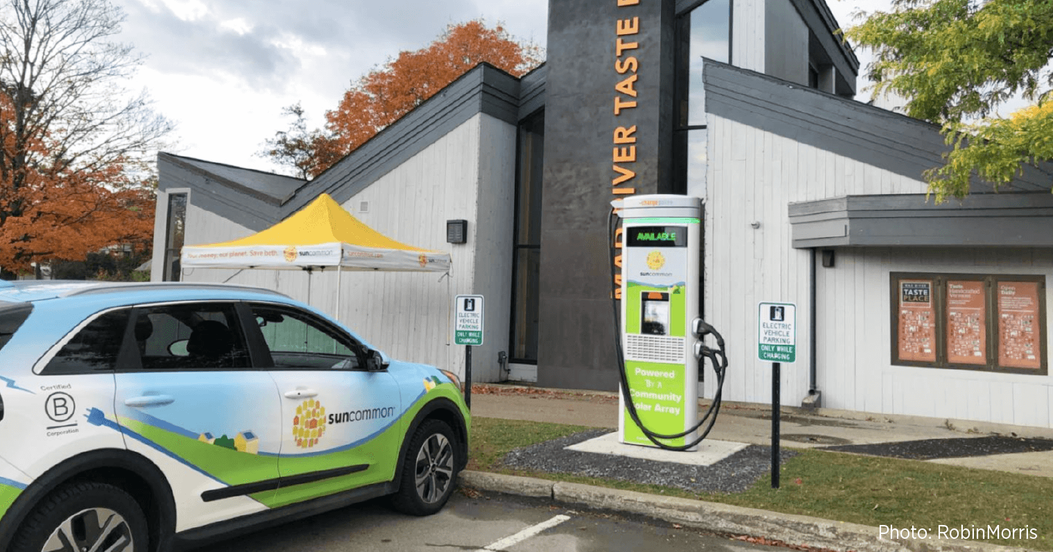 DC Fast Charging at Mad River Taste Place in Vermont