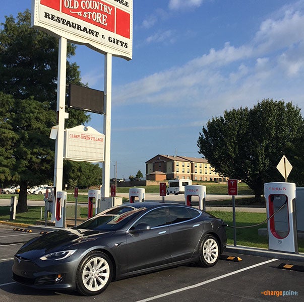 Tesla Supercharger in Tennessee