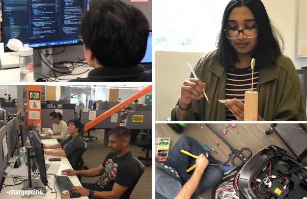ChargePoint Hackathon_From coding to painting