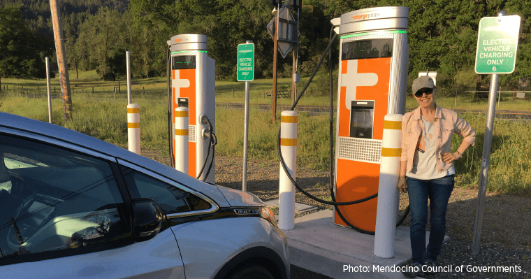 ChargePoint DC fast solution, Mendocino County, CA