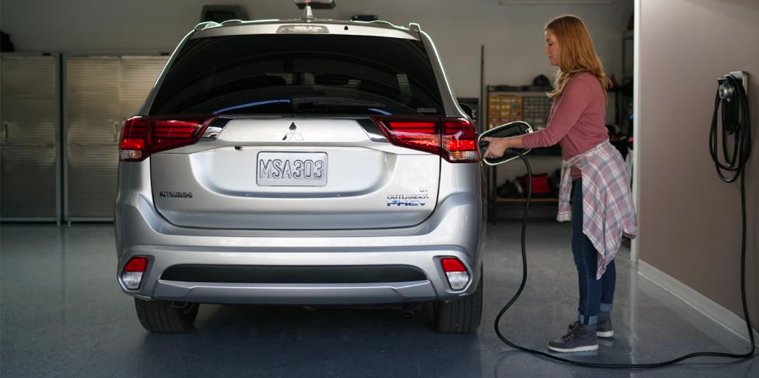 Home charging for the Mitsubishi Outlander PHEV