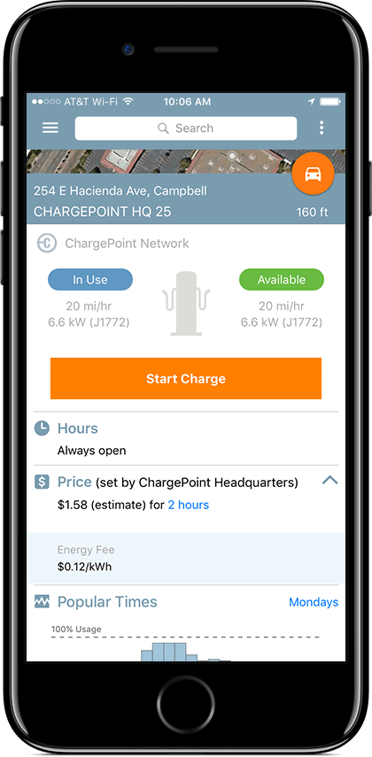Use the ChargePoint App to Charge Your Chevy Volt