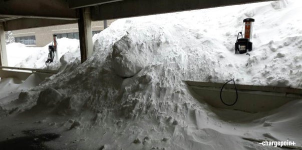 EV Charging in the Snow