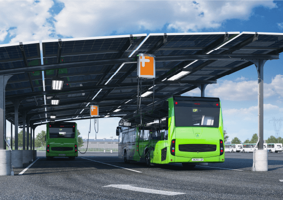 Electric bus cheap charging infrastructure