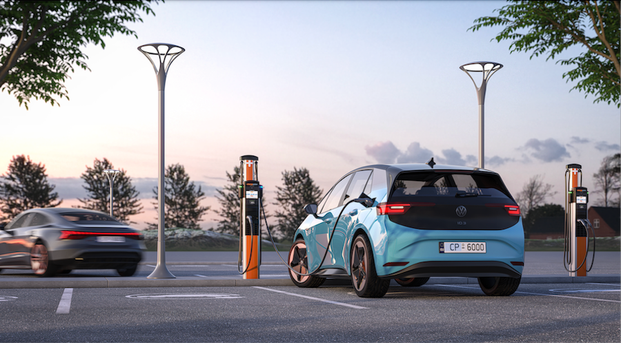 CP6000, ChargePoint’s most flexible and serviceable global AC EV charging solution