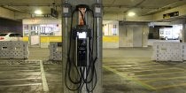 ChargePoint solution in Northwestern University parking garage