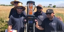 Kern County employees with DMS approved charging station