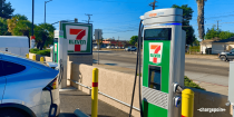 ChargePoint DC fast solution at 7-11 convenience store