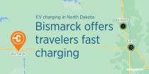Bismarck offers travelers fast charging