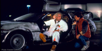 Back to the Future Delorean 