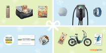 EV gift guide accesseries collage 2023