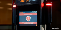 ChargePoint protect showing on ChargePoint Station