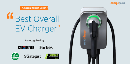 ChargePoint Home Flex voted Best Overall EV Charger