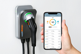 ChargePoint Home Flex with ChargePoint app
