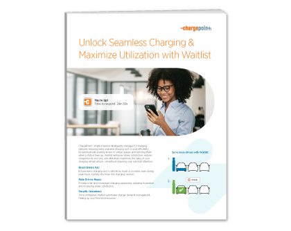 Unlock seamless charging & maximize utilization with Waitlist