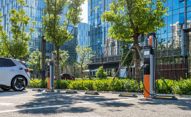 ChargePoint CP600 at parking spot