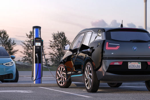 Branded ChargePoint CP6000 station