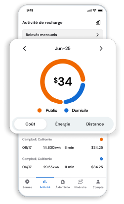 ChargePoint app screen