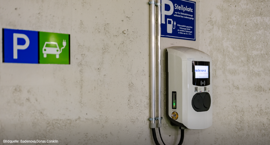 badenova charger in garage