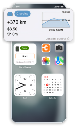 ChargePoint app screen