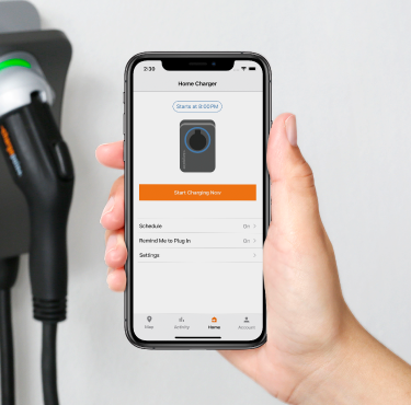 ChargePoint Home Flex with ChargePoint app